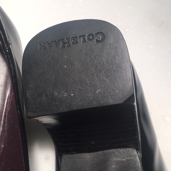 Cole Haan Vintage Brazil Black/Brown Heels 10B - Picture 4 of 6